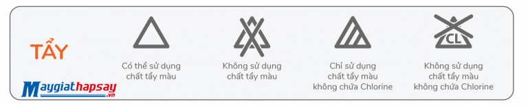 Ký hiệu chất tẩy